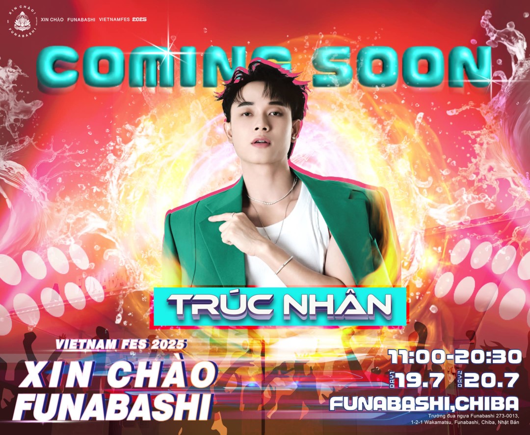 NHÂN VẬT ĐƯỢC MONG CHỜ NHẤT CỦA XIN CHÀO! FUNABASHI VIETNAM FES 2025 ĐÃ XUẤT HIỆN!!!