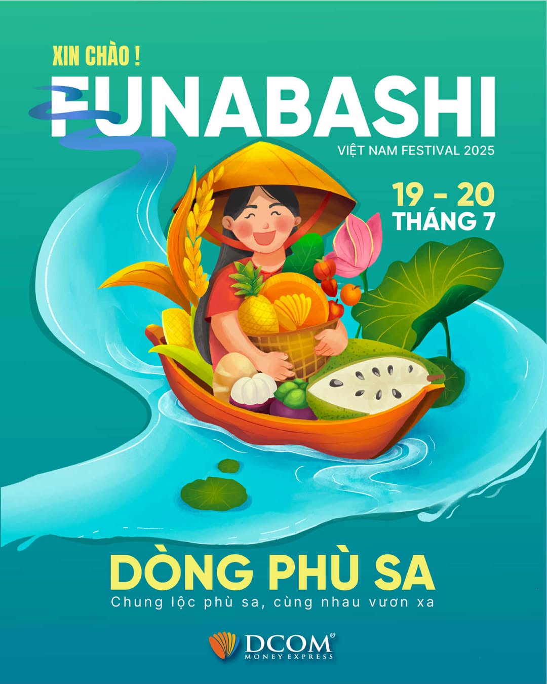 DCOM xin chào Funabashi Festival 2025!